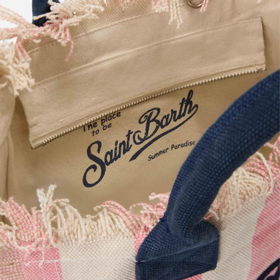 SAINT BARTH Дамска чанта с райе Colette - изглед 3