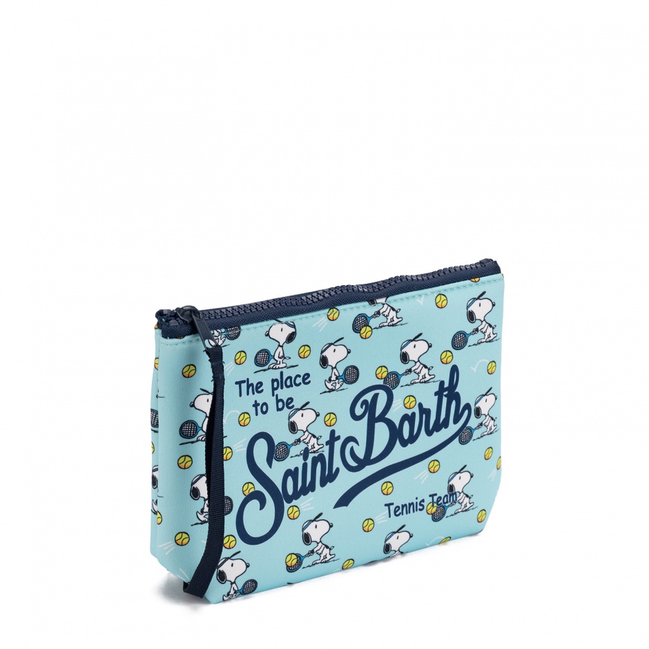 SAINT BARTH Чантичка Aline Snoopy tennis game - изглед 2 - Pepina SAINT BARTH Чантичка Aline Snoopy tennis game - изглед 2