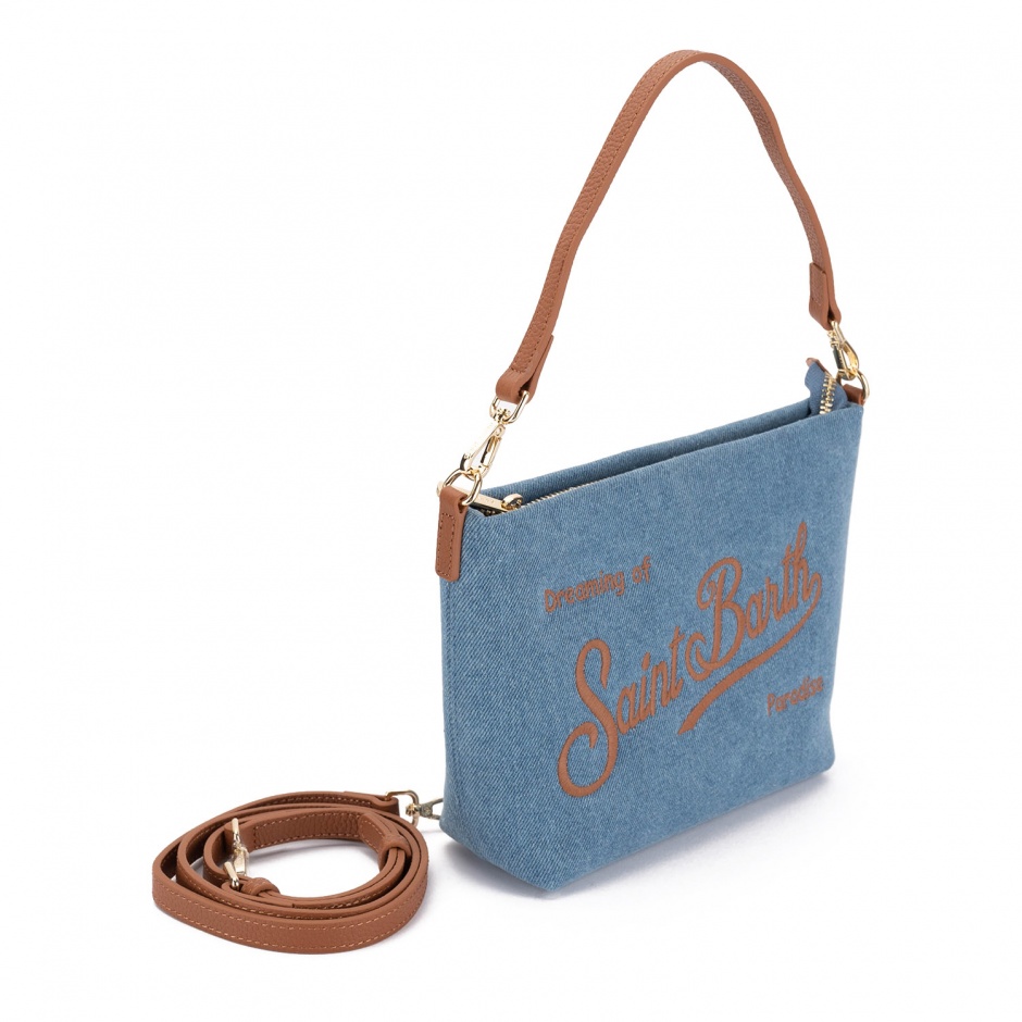 SAINT BARTH Дамска чанта деним Aline bag - изглед 2 - Pepina SAINT BARTH Дамска чанта деним Aline bag - изглед 2