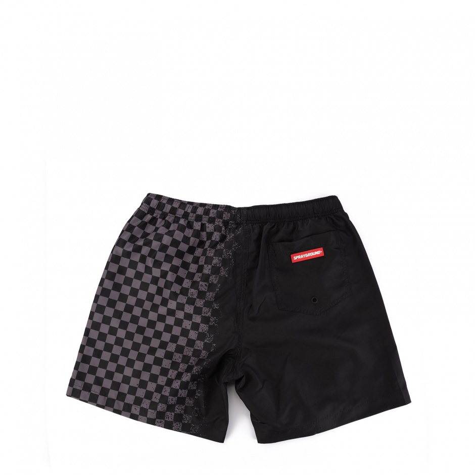 SPRAYGROUND Мъжки черни бански - шорти - изглед 2 - Pepina SPRAYGROUND Мъжки черни бански - шорти - изглед 2