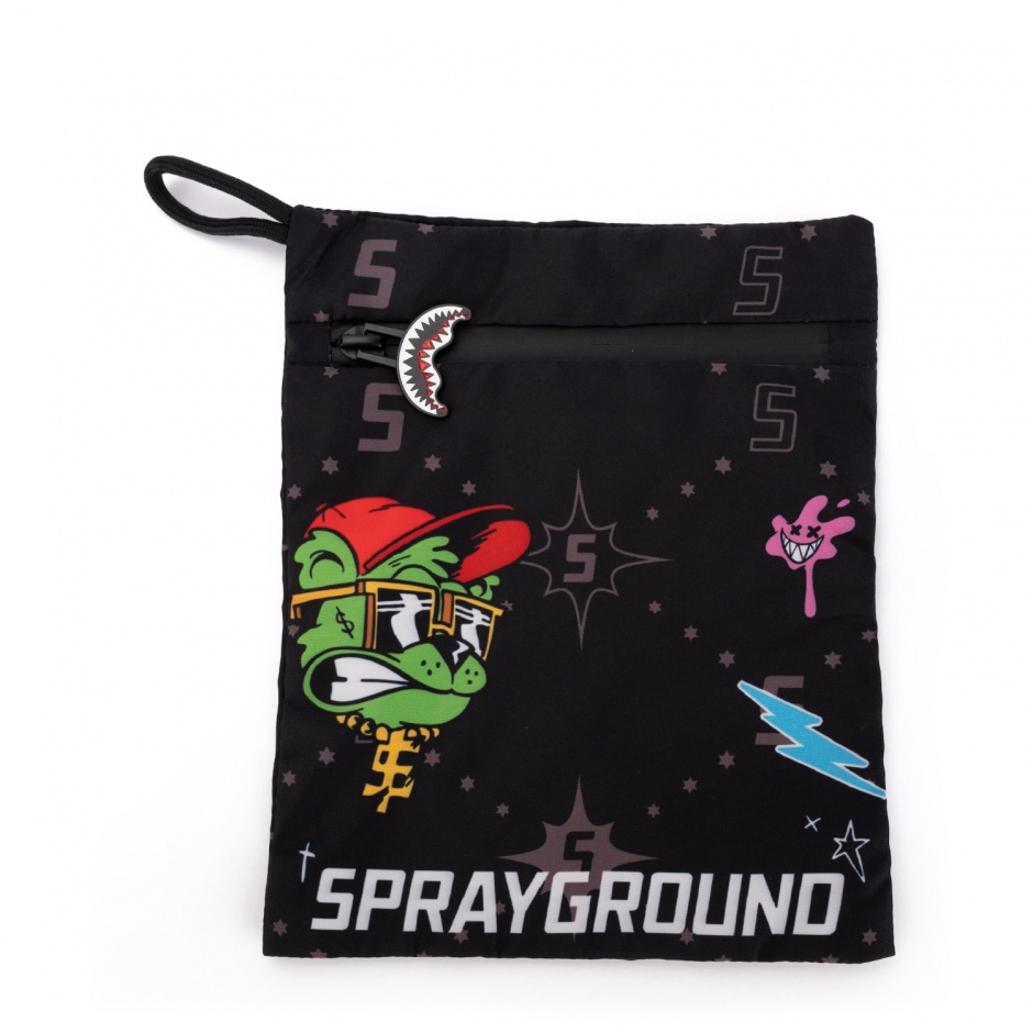 SPRAYGROUND Мъжки бански - шорти с щампа - изглед 3 - Pepina SPRAYGROUND Мъжки бански - шорти с щампа - изглед 3