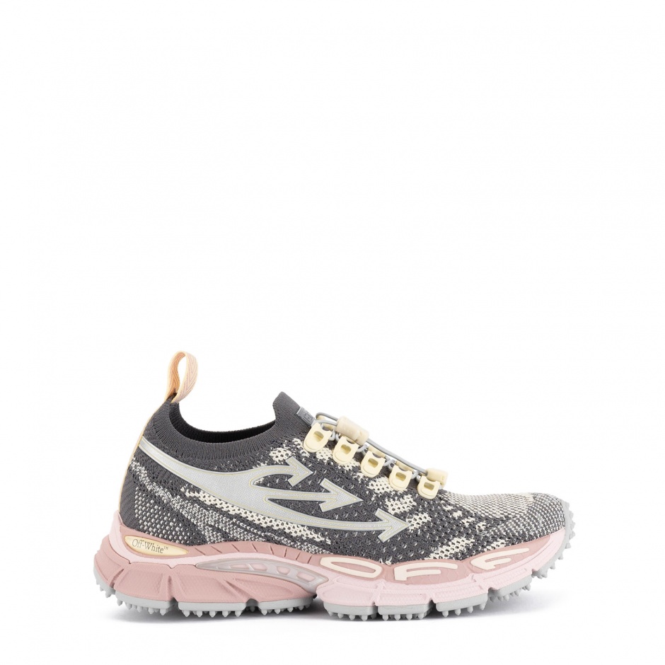 OFF-WHITE Дамски сиви маратонки - изглед 1 - Pepina OFF-WHITE Дамски сиви маратонки - изглед 1