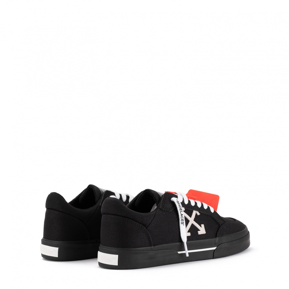OFF-WHITE Мъжки черни кецове - изглед 4