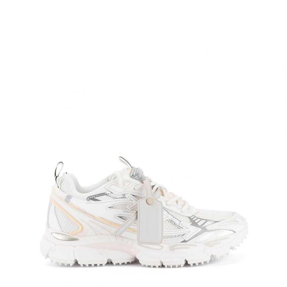 OFF-WHITE Мъжки бели маратонки - изглед 1