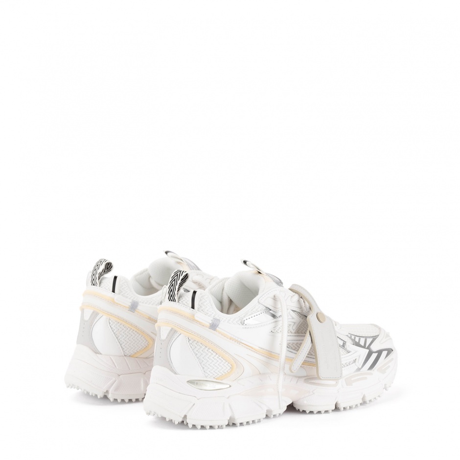 OFF-WHITE Мъжки бели маратонки - изглед 3