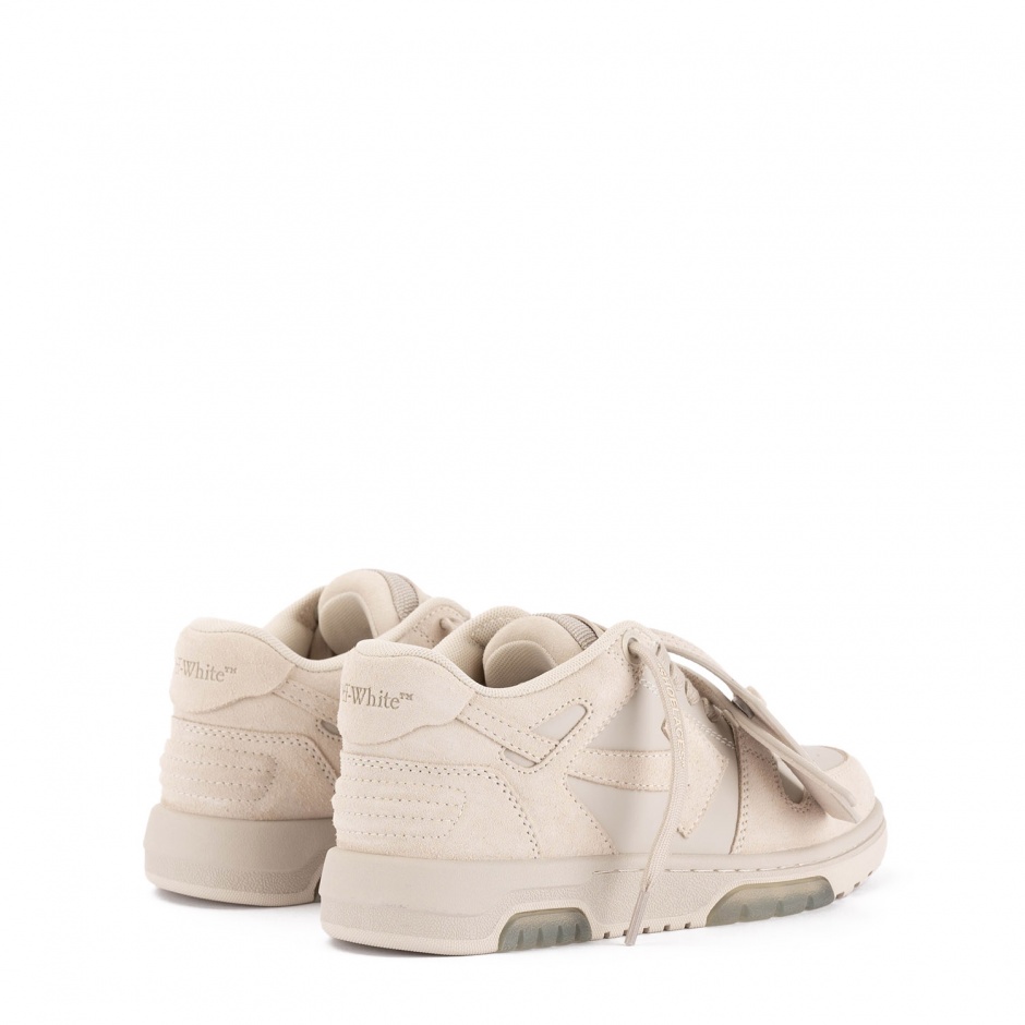 OFF-WHITE Дамски бeжови сникърси Out Of Office - изглед 4 - Pepina OFF-WHITE Дамски бeжови сникърси Out Of Office - изглед 4