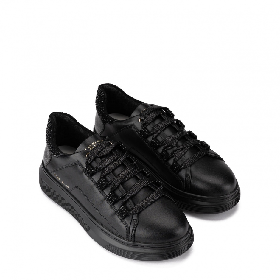 TOSCA BLU Дамски черни спортни обувки - изглед 2