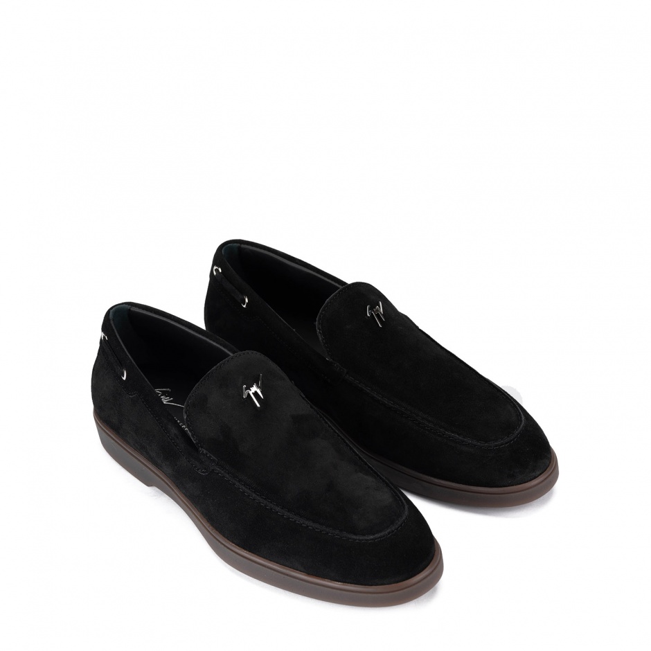 GIUSEPPE ZANOTTI Мъжки черни мокасини Berth - изглед 2 - Pepina GIUSEPPE ZANOTTI Мъжки черни мокасини Berth - изглед 2