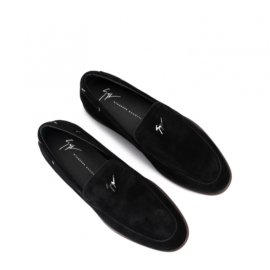 GIUSEPPE ZANOTTI Мъжки черни мокасини Berth - изглед 3 - Pepina GIUSEPPE ZANOTTI Мъжки черни мокасини Berth - изглед 3