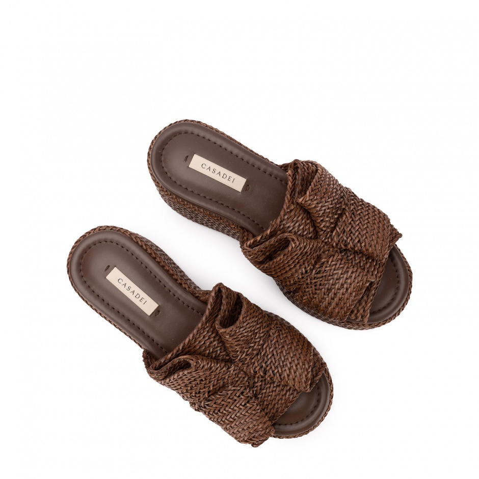 CASADEI Дамски чехли с платформа Hanoi Wedge - изглед 3 - Pepina CASADEI Дамски чехли с платформа Hanoi Wedge - изглед 3