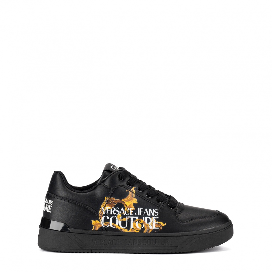 VERSACE JEANS Мъжки черни кецове - изглед 1 - Pepina VERSACE JEANS Мъжки черни кецове - изглед 1