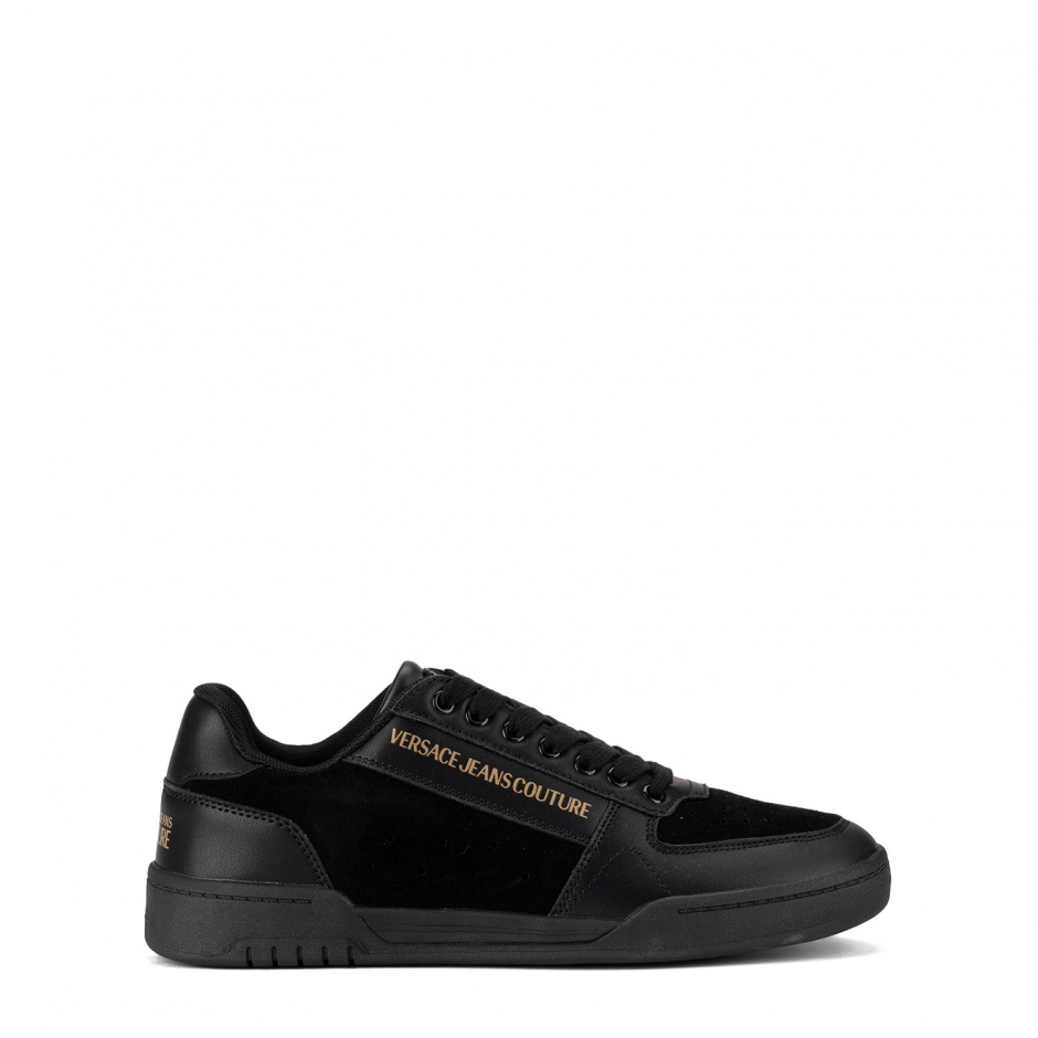 VERSACE JEANS Мъжки черни кецове - изглед 1 - Pepina VERSACE JEANS Мъжки черни кецове - изглед 1