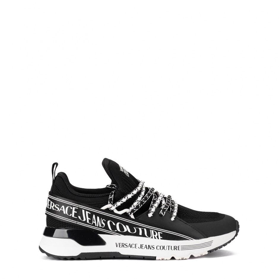 VERSACE JEANS Мъжки черни маратонки - изглед 1 - Pepina VERSACE JEANS Мъжки черни маратонки - изглед 1