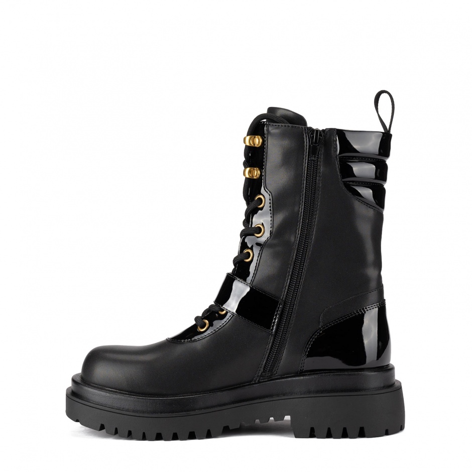 VERSACE JEANS Дамски черни боти - изглед 3 - Pepina VERSACE JEANS Дамски черни боти - изглед 3