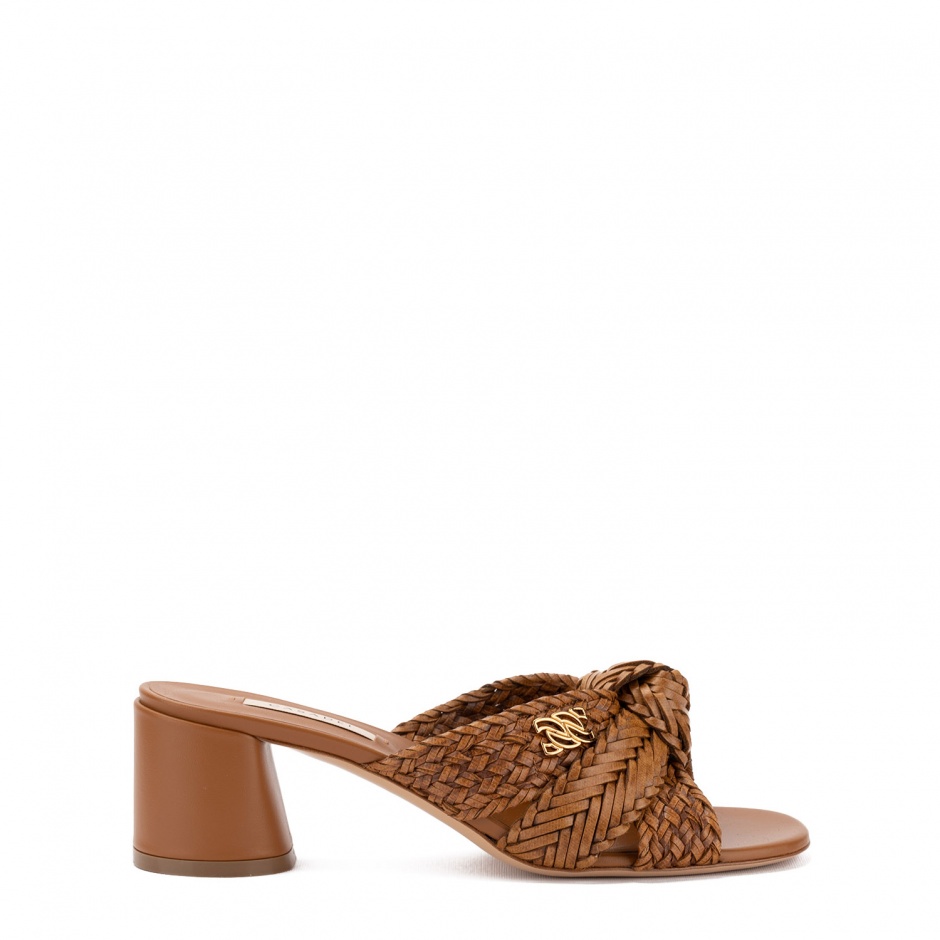 CASADEI Дамски кафяви чехли Suncity - изглед 1