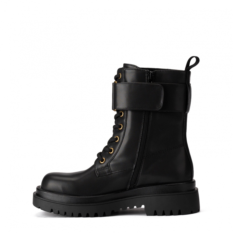 VERSACE JEANS Дамски черни боти - изглед 4 - Pepina VERSACE JEANS Дамски черни боти - изглед 4