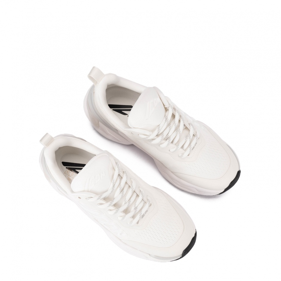 DSQUARED2 Дамски бели маратонки Faster - изглед 3 - Pepina DSQUARED2 Дамски бели маратонки Faster - изглед 3