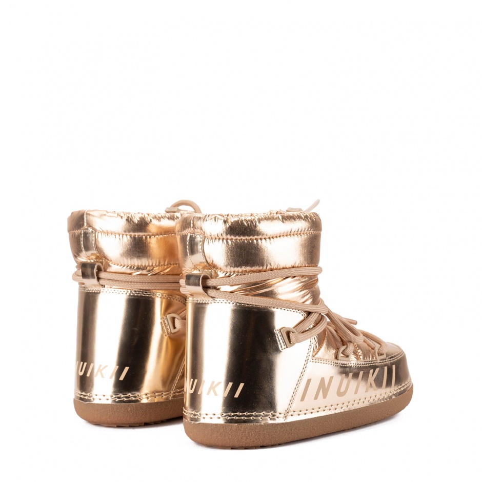 INUIKII Дамски златни апрески Mountain Metallic - изглед 3 - Pepina INUIKII Дамски златни апрески Mountain Metallic - изглед 3
