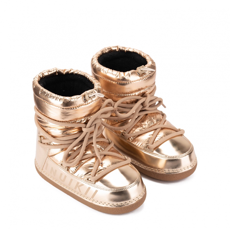 INUIKII Дамски златни апрески Mountain Metallic - изглед 2 - Pepina INUIKII Дамски златни апрески Mountain Metallic - изглед 2