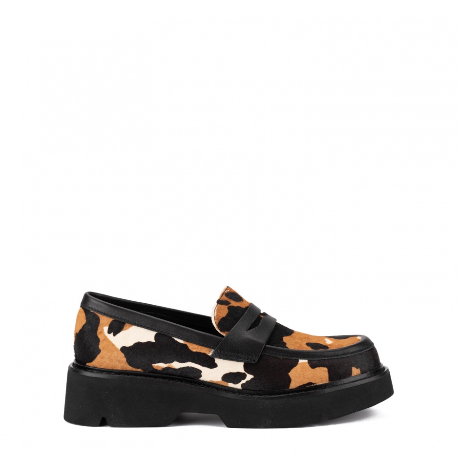 TOSCA BLU Дамски мокасини с косъм Louise - изглед 1