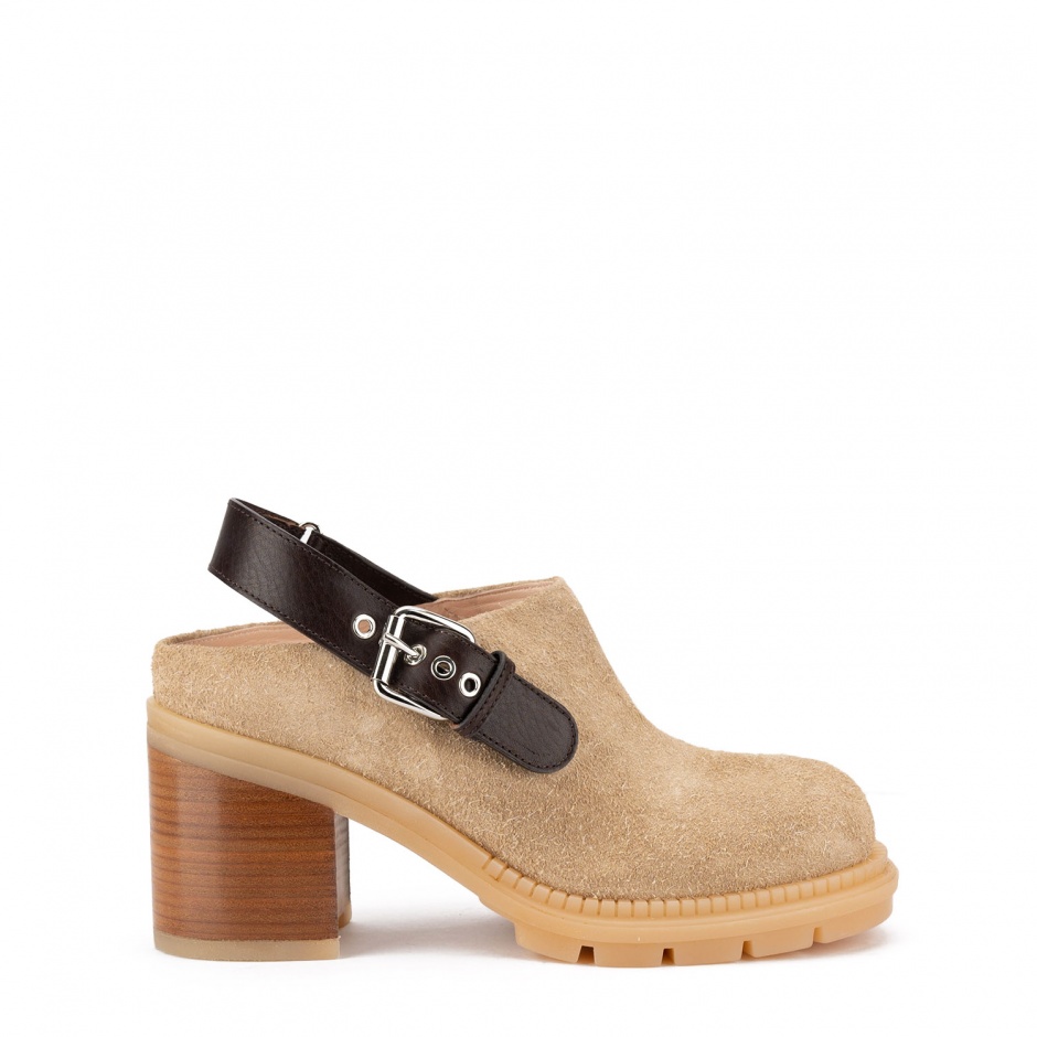AGL Дамски бежови обувки - изглед 1