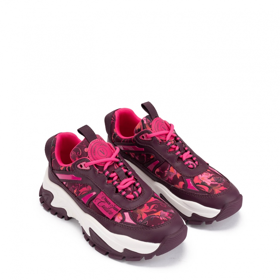VERSACE JEANS Дамски розови маратонки - изглед 2 - Pepina VERSACE JEANS Дамски розови маратонки - изглед 2