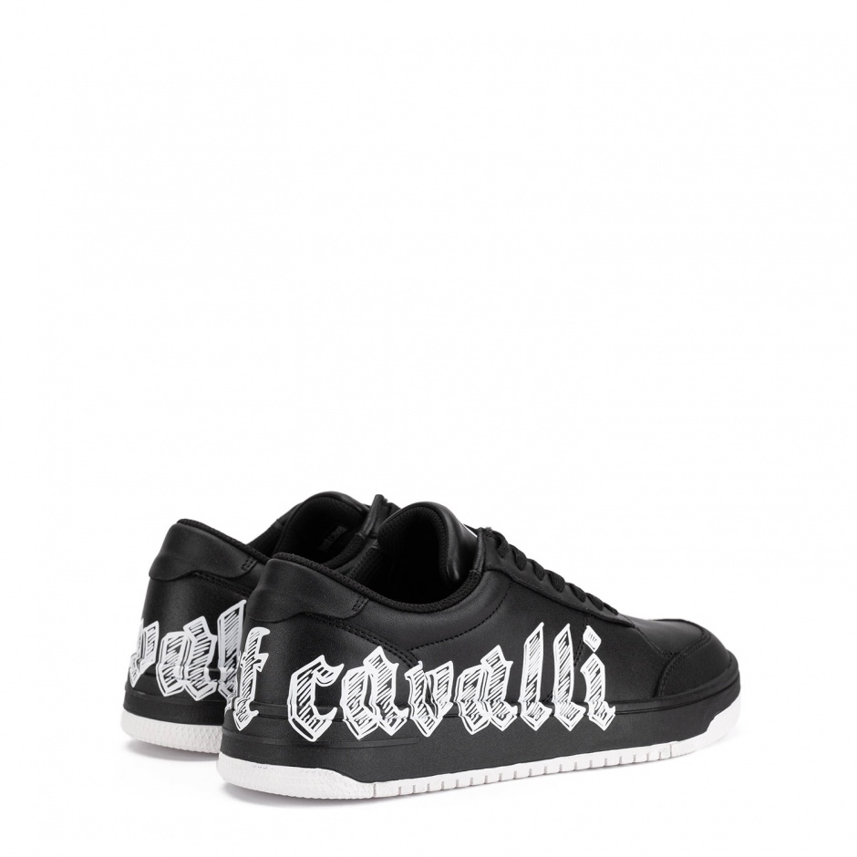 JUST CAVALLI Мъжки черни кецове - изглед 4 - Pepina JUST CAVALLI Мъжки черни кецове - изглед 4