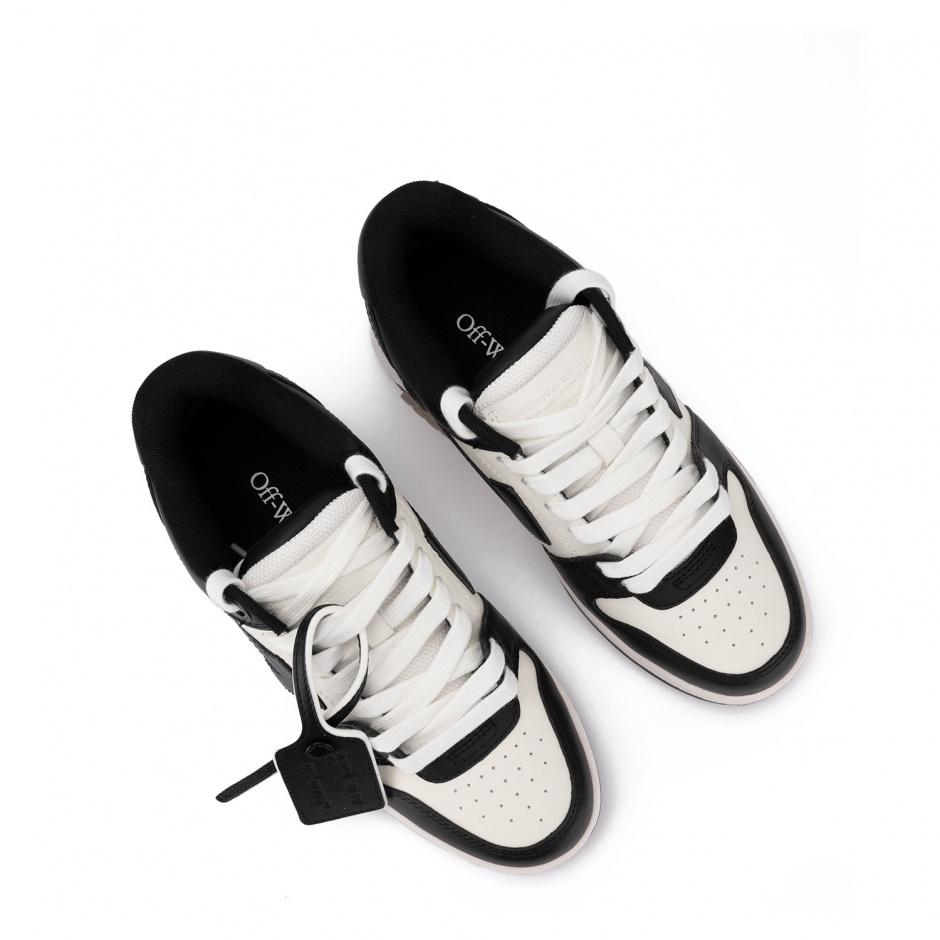 OFF-WHITE Дамски черни сникърси Out Of Office - изглед 3