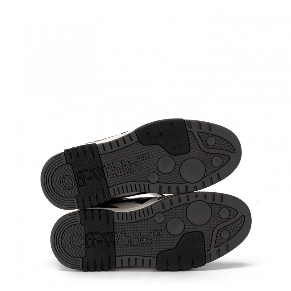 OFF-WHITE Мъжки сиви сникърси Out Of Office - изглед 5