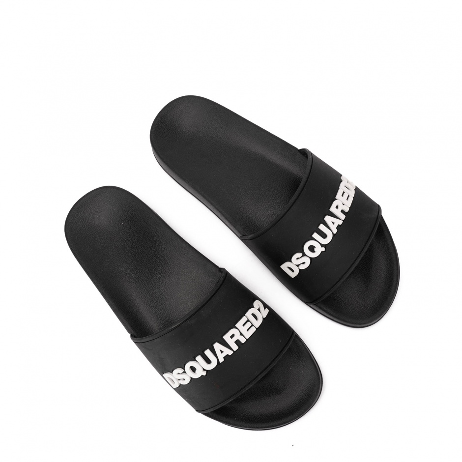 DSQUARED2 Мъжки гумени чехли - изглед 2 - Pepina DSQUARED2 Мъжки гумени чехли - изглед 2