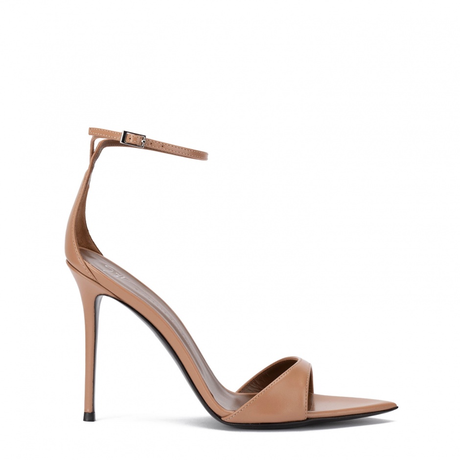 GIUSEPPE ZANOTTI Дамски бежови сандали - изглед 1 - Pepina GIUSEPPE ZANOTTI Дамски бежови сандали - изглед 1