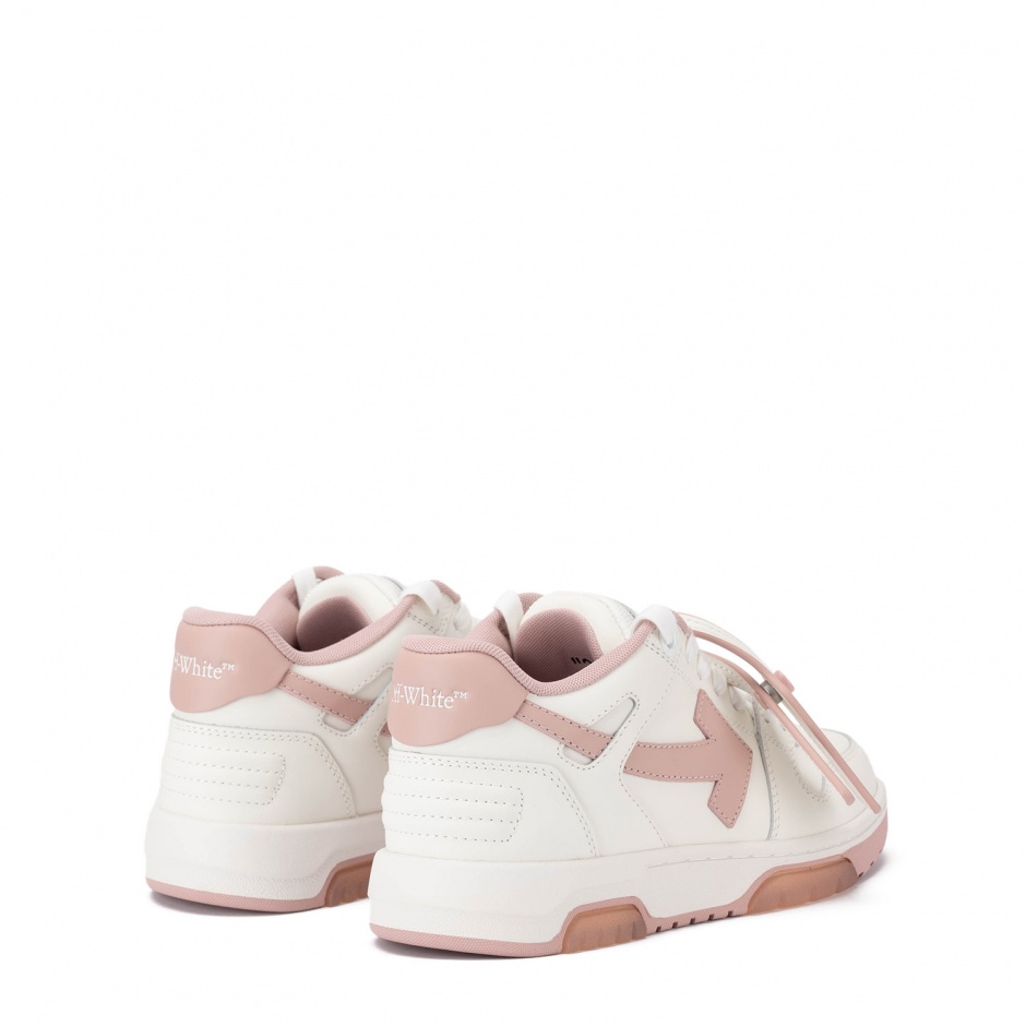 OFF-WHITE Дамски бели сникърси Out Of Office - изглед 4