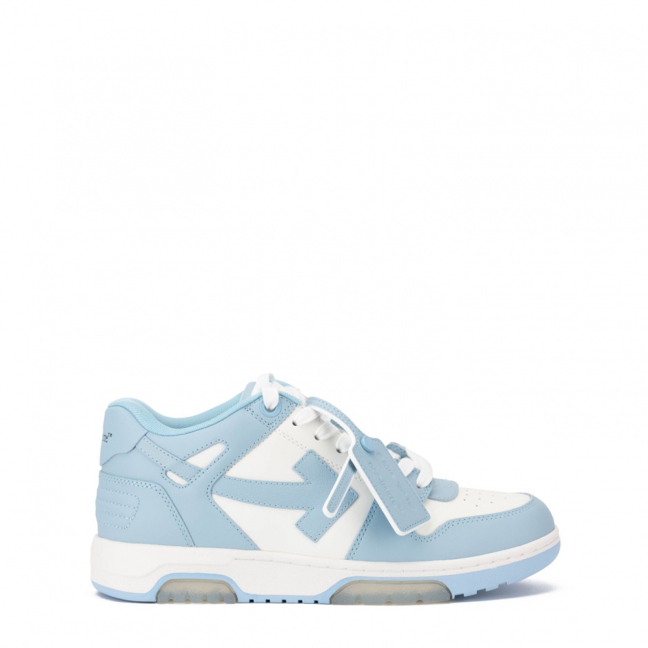 OFF-WHITE Мъжки сини сникърси Out Of Office - изглед 1 - Pepina OFF-WHITE Мъжки сини сникърси Out Of Office - изглед 1
