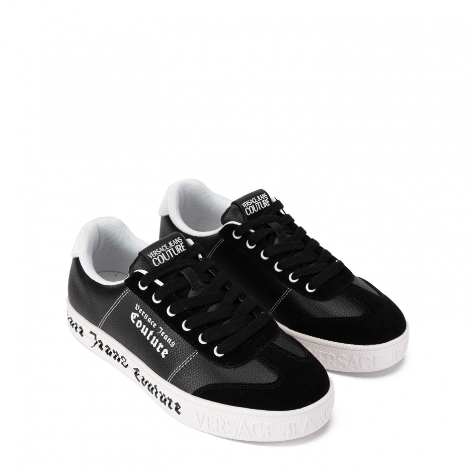 VERSACE JEANS Мъжки черни спортни обувки - изглед 2 - Pepina VERSACE JEANS Мъжки черни спортни обувки - изглед 2