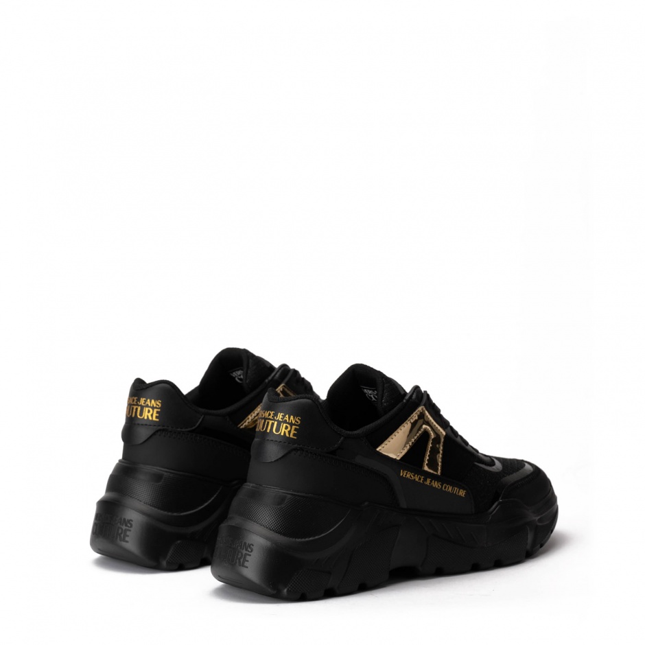 VERSACE JEANS Дамски черни спортни обувки - изглед 4