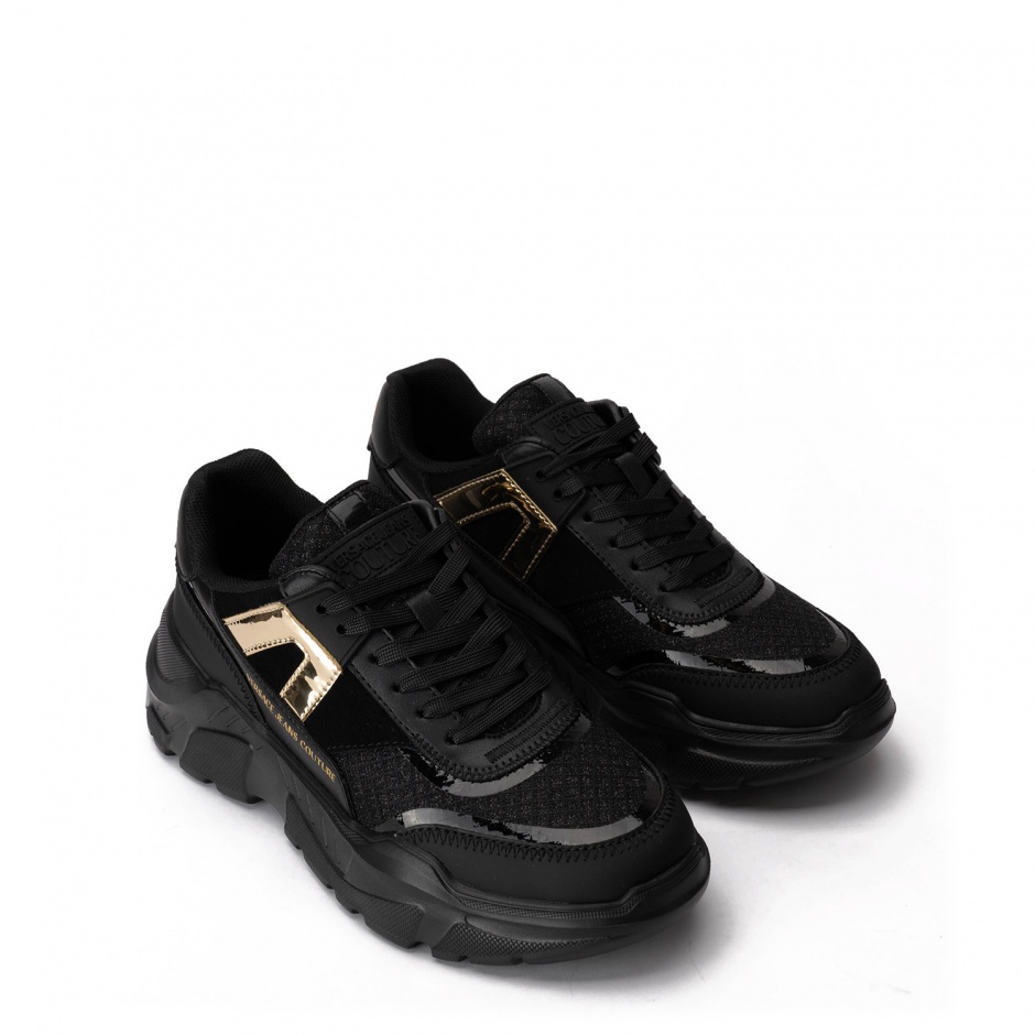 VERSACE JEANS Дамски черни спортни обувки - изглед 2