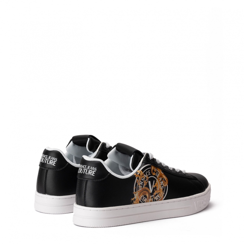 VERSACE JEANS Дамски черни кецове - изглед 4