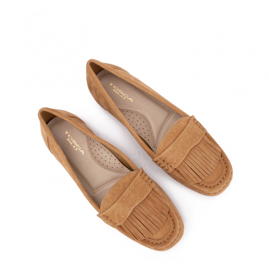 TOSCA BLU Дамски кафяви мокасини Capri - изглед 2 - Pepina TOSCA BLU Дамски кафяви мокасини Capri - изглед 2