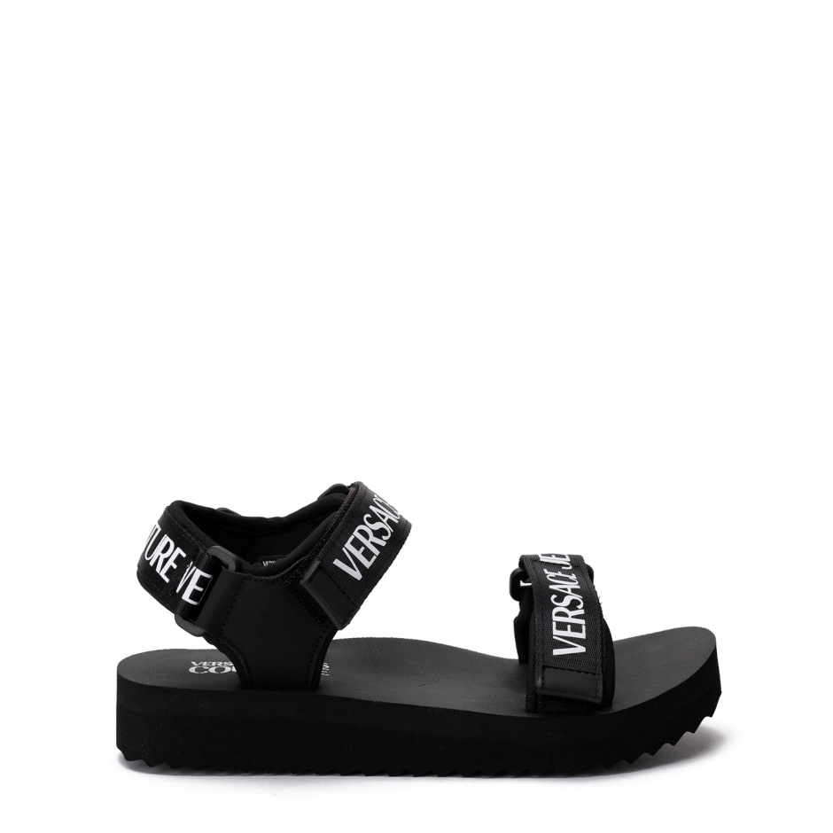 VERSACE JEANS Дамски черни сандали - изглед 1 - Pepina VERSACE JEANS Дамски черни сандали - изглед 1