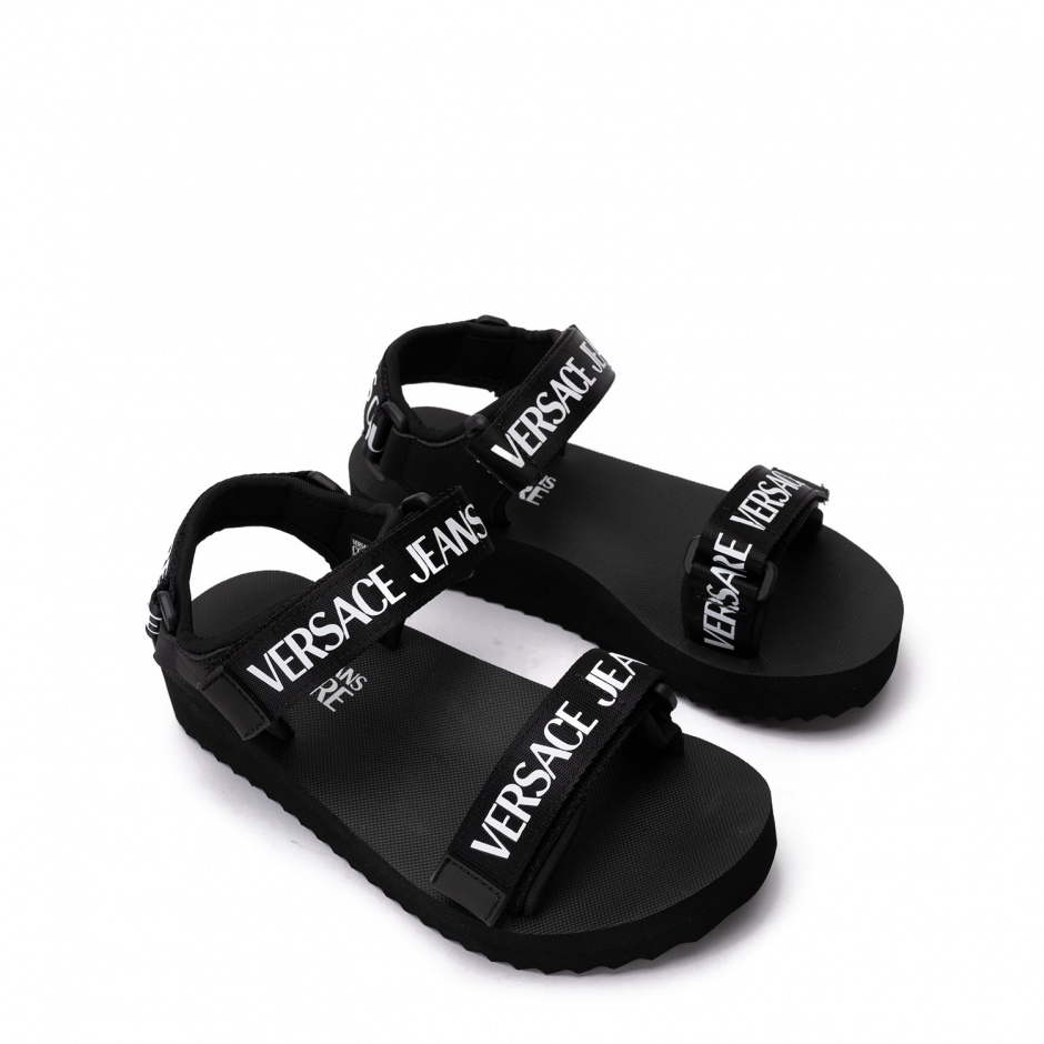 VERSACE JEANS Дамски черни сандали - изглед 2 - Pepina VERSACE JEANS Дамски черни сандали - изглед 2
