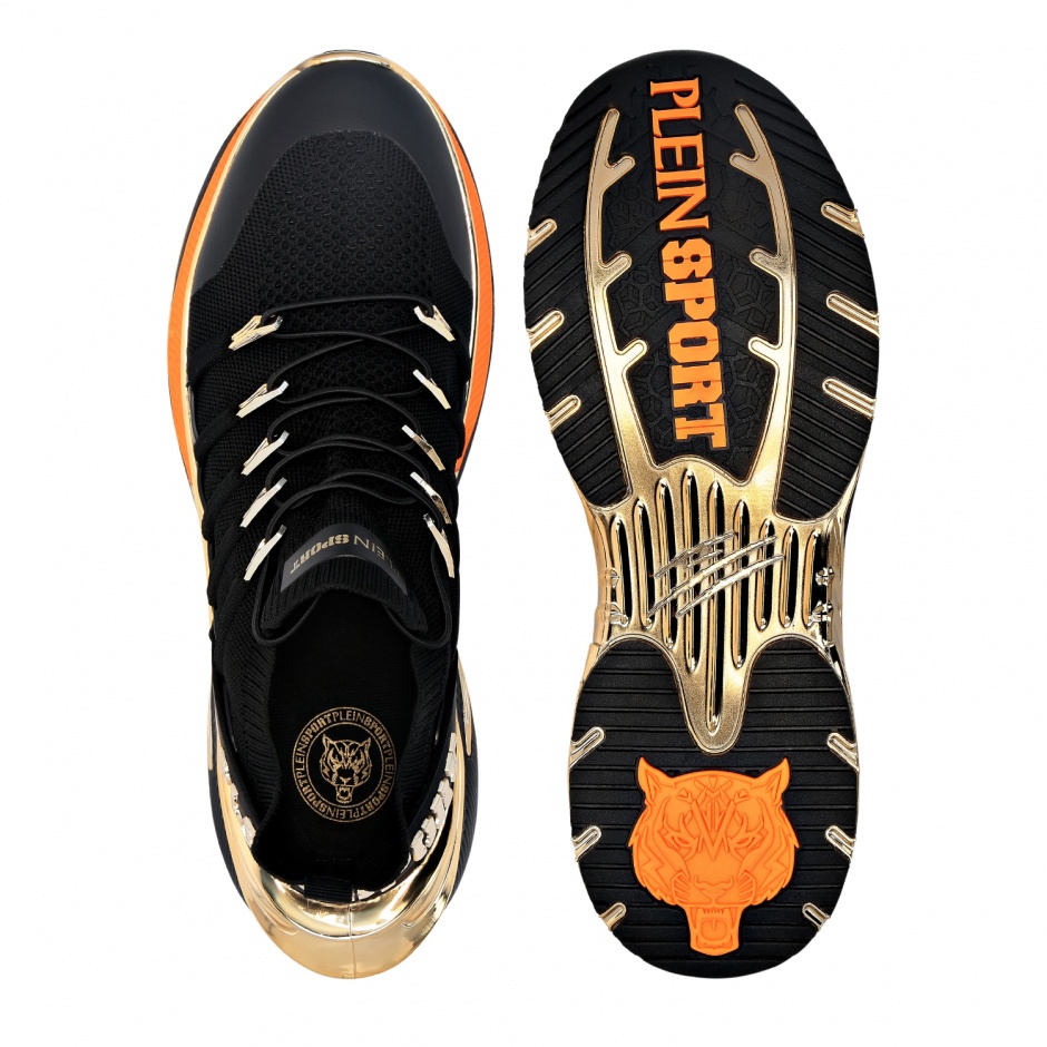 PLEIN SPORT Дамски черни маратонки RUNNER CHROME SURFER - изглед 4 - Pepina PLEIN SPORT Дамски черни маратонки RUNNER CHROME SURFER - изглед 4