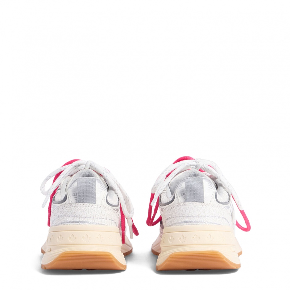 DSQUARED2 Дамски бели маратонки Sprinter - изглед 3