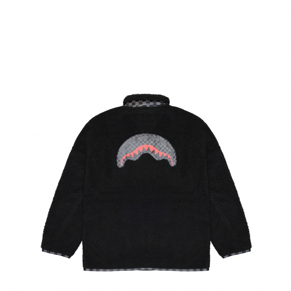 SPRAYGROUND Мъжко яке CHECKERED TEDDY JACKET - изглед 2