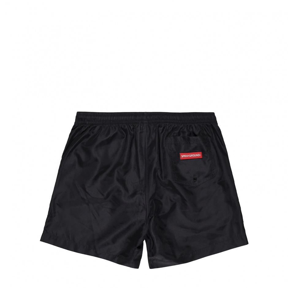 SPRAYGROUND Детски черни бански - шорти BLKONE COLOR - изглед 2