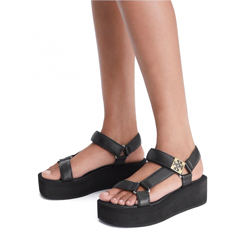 TORY BURCH Дамски сандали с платформа MELLOW - изглед 3