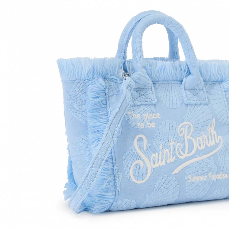 SAINT BARTH Дамска синя чантичка Vanity - изглед 2 - Pepina SAINT BARTH Дамска синя чантичка Vanity - изглед 2