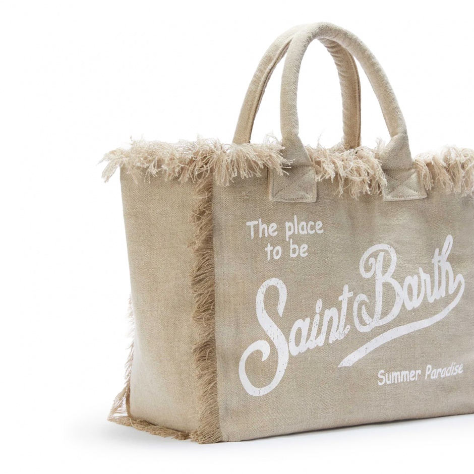 SAINT BARTH Дамска ленена чанта Vanity - изглед 2 - Pepina SAINT BARTH Дамска ленена чанта Vanity - изглед 2