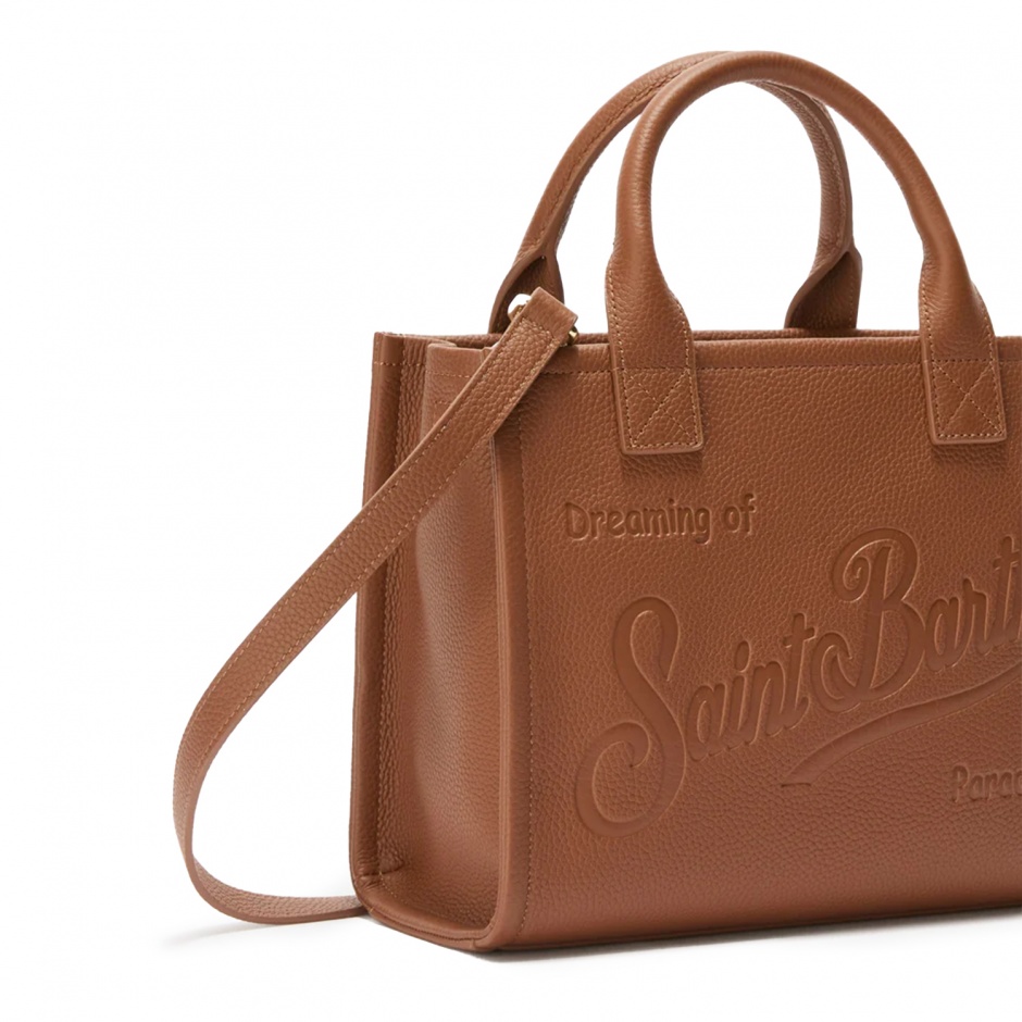 SAINT BARTH Дамска кафява чанта Vanity - изглед 2 - Pepina SAINT BARTH Дамска кафява чанта Vanity - изглед 2