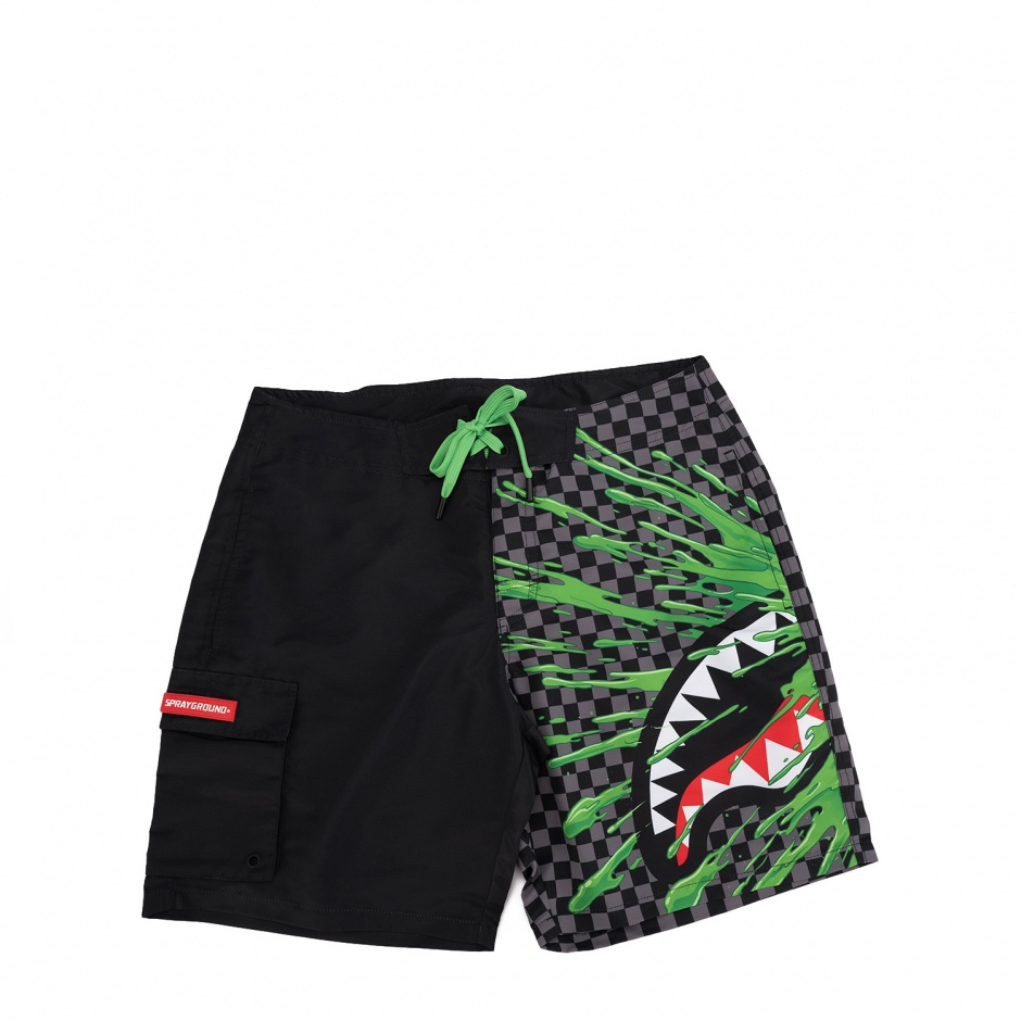 SPRAYGROUND Детски черни бански - шорти - изглед 1 - Pepina SPRAYGROUND Детски черни бански - шорти - изглед 1