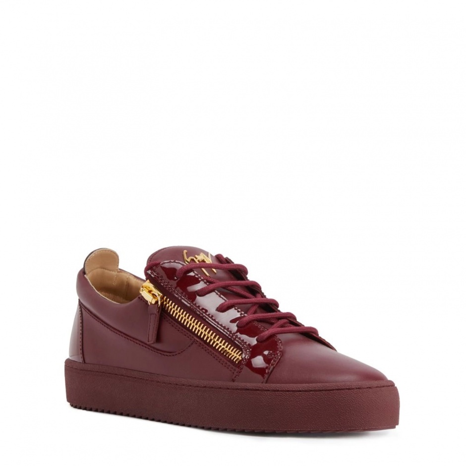 GIUSEPPE ZANOTTI Мъжки спортни обувки бордо - изглед 2 - Pepina GIUSEPPE ZANOTTI Мъжки спортни обувки бордо - изглед 2